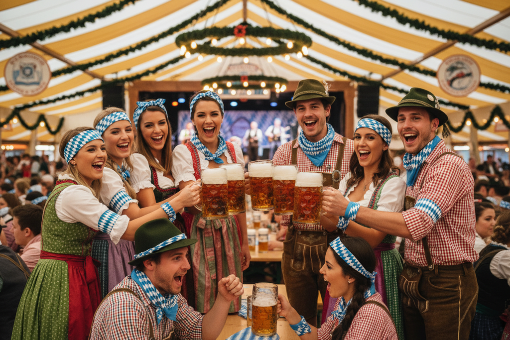 Bussl-Retter-Box - Sauber bleiben. Eindruck machen - Oktoberfest - Party inkl. Erfrischungstuch & Brillenputztuch